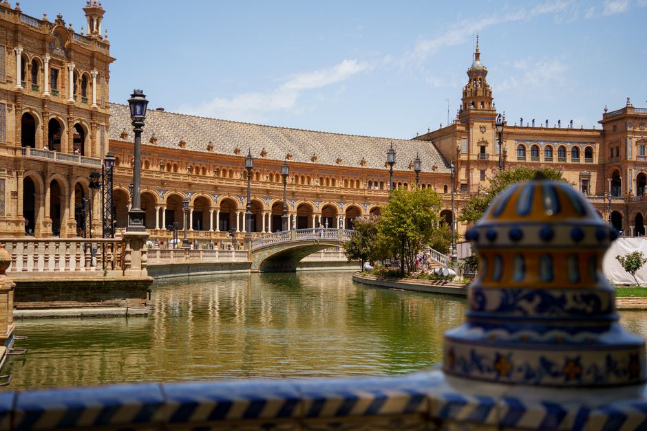 Plaza de Espana Seville historic architecture